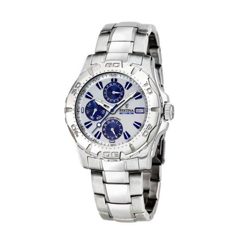 Foto FESTINA Sport 16242/1 - Reloj unisex de cuarzo, correa de acero inoxidable color plata