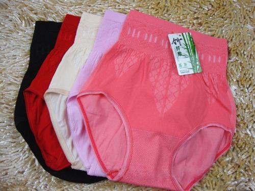 Foto fibra de bambú conformación del cuerpo de la mujer ropa interior de