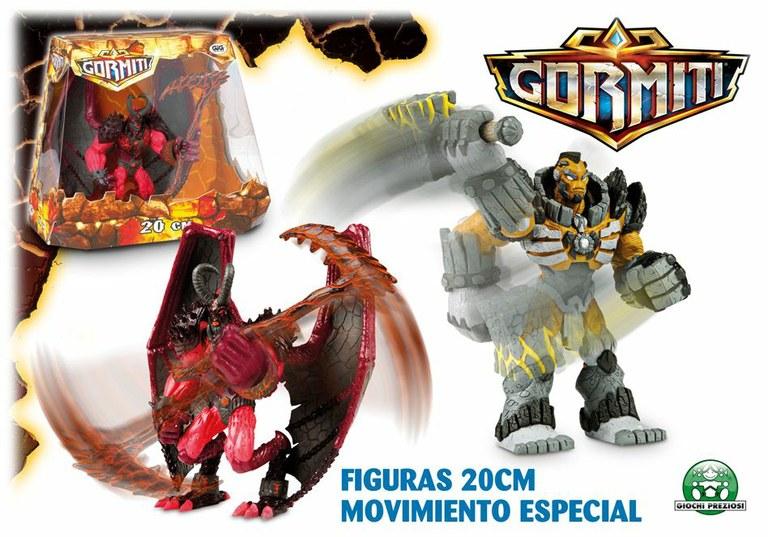 Foto Fig.gormiti s4 20 cm.movimient de giochi