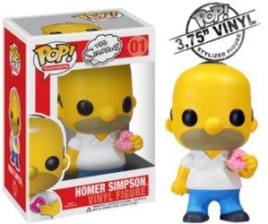 Foto figura - simpsons - homer simpson, pop, vinilo 10 cm