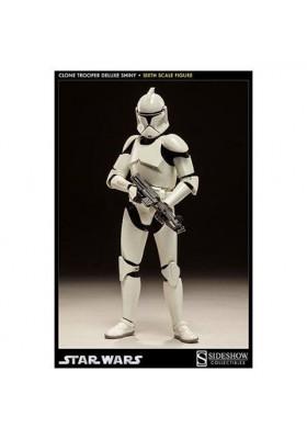 Foto Figura clone trooper brillante sixth scale star wars 30 cm
