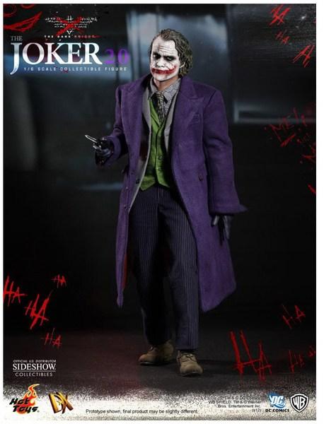 Foto Figura Dc Comics: Dark Knight Joker Sixth Scale