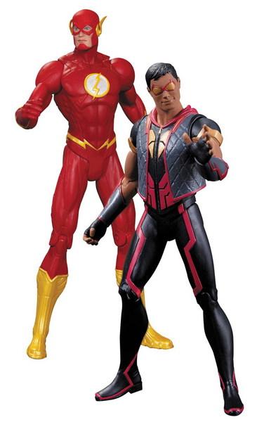 Foto Figura Dc Comics Pack New 52 Flash vs Vibe 18 cm