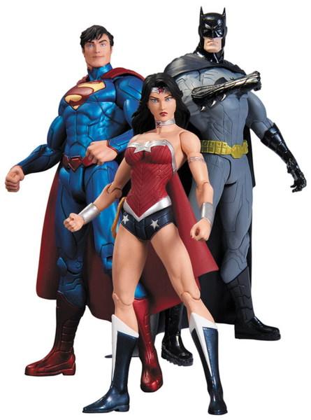 Foto Figura Dc Trinity Superman , Wonder Woman Y Batman