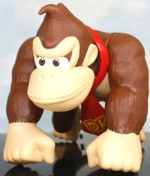 Foto Figura Donkey Kong 15 Cm Articulada Nintendo Banpresto Mario Collection Snes