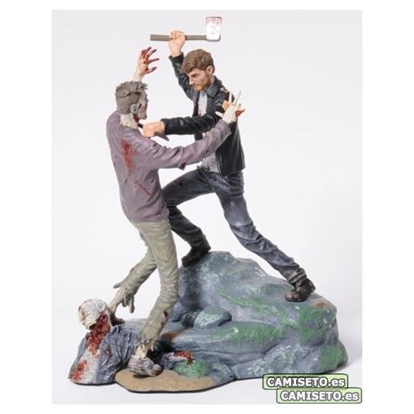 Foto Figura Estatua Walking Dead Rick Grames 20 Cms