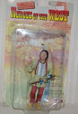 Foto Figura Heroes Of The West  15 Cm    Sitting Bull Comansi Vintage 1995
