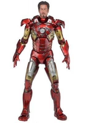 Foto Figura iron man avengers battle damaged mark vii 46 cm