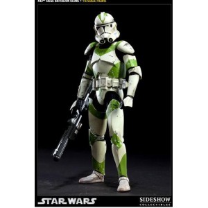 Foto Figura Star Wars. 442º Batallon Clone Trooper 30cm. Sideshow