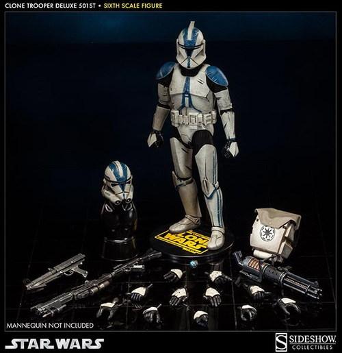 Foto Figura Star Wars Clone Trooper Legion 501 32 cm