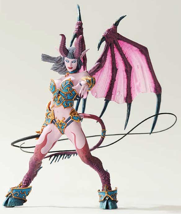 Foto Figura Succubus Demon: Amberlash - World of Warcraft -18cm