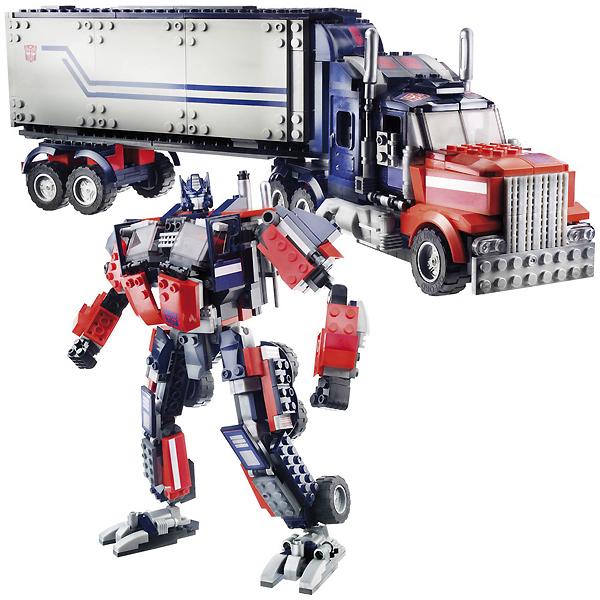 Foto Figura Transformers Kre-O Tra Optimus Prime Hasbro