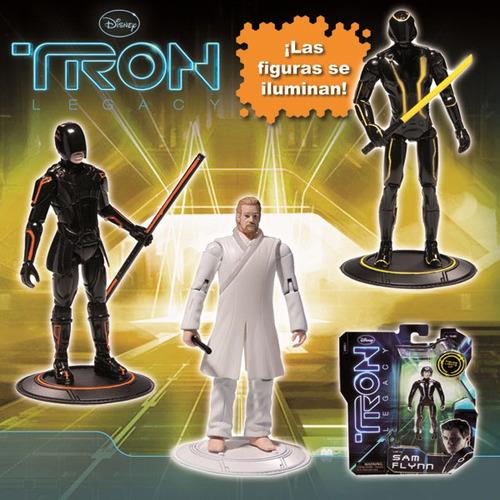 Foto Figura Tron Articulada 10 cm.s Con Luz (12 Unid.)