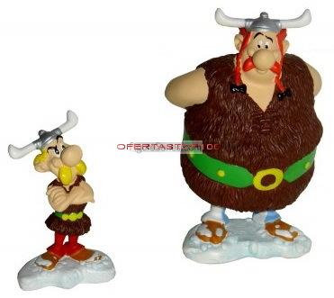 Foto Figuras De Resina Asterix Y Obelix Resin Figures (9 Cms. Y 14 Cms.).plastoy.