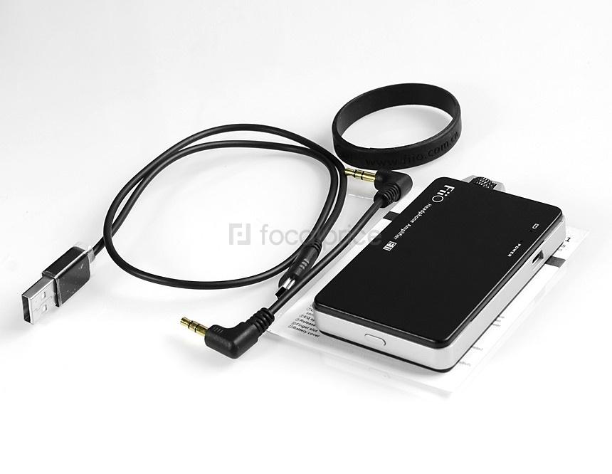 Foto Fiio E11 portátil de auriculares Amplificador de ganancia con el interruptor y el interruptor EQ Opción (Negro)