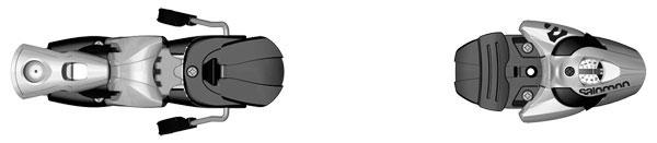 Foto Fijaciones alpino Salomon Sth 10 Silver 13/14