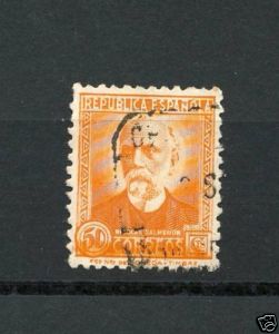 Foto FILATELIA - Sellos España - Variedades - errores - E0661 - ESPAÑA Nº 661 VARIEDAD ERROR SALMERÓN