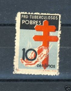 Foto FILATELIA - Sellos España - Variedades - errores - E0840a - ESPAÑA Nº 840a PRO TUBERCULOSOS VARIEDAD ERROR