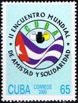 Foto FILATELIA - Sellos por países - Cuba - Correo Ordinario - CUC03873 - II Encuentro Mundial de Amistad y Solidaridad - ***