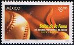 Foto FILATELIA - Sellos por países - Mexico - Correo Ordinario - MXC02043 - 30 Años del Salón de la Fama de Béisbol profesional