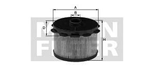 Foto filtro combustible mann-filter pu 1018 x