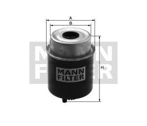 Foto filtro combustible mann-filter wk 8119