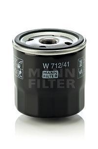 Foto Filtro de aceite mann-filter: W 712/41