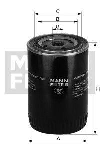 Foto Filtro de aceite mann-filter: W 719/29