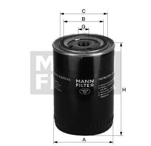Foto filtro de aceite mann-filter w 830/3