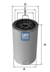 Foto Filtro de aceite ufi filters spa: 23.488.00