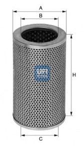 Foto Filtro de aceite ufi filters spa: 25.442.00