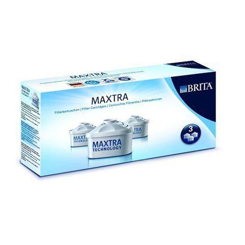 Foto Filtro de agua BRITA 208785 Cartuchos de filtrado Pack 3 Maxtra