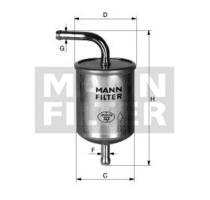 Foto Filtro de combustible MANN-FILTER - Ref : WK 710