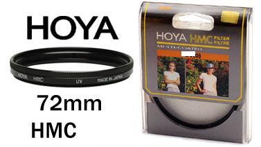 Foto filtro hoya para objetivo 72 uv hmc 3 capas color real