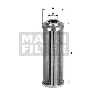 Foto filtro, sistema hidráulico operador mann-filter hd 45/3