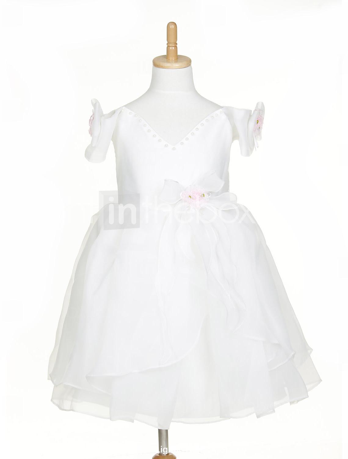 Foto FINA - Vestido de Noche o de Florista de Organza y Satén