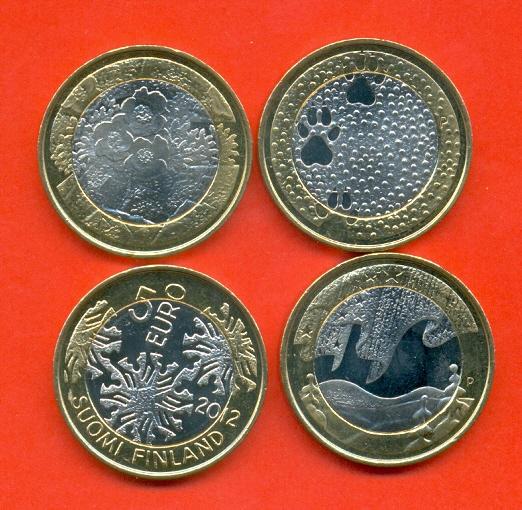 Foto Finnland 3 x 5 Euro 2012