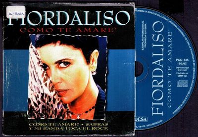 Foto Fiordaliso - Como Te Amare / Sabras +1 - Spain Cd Single Divucsa 1997 - 3 Tracks