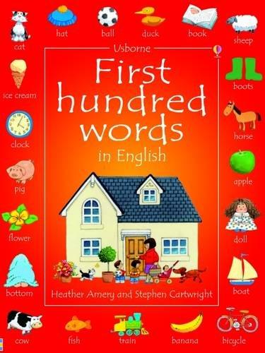Foto First Hundred Words in English (Usborne First Hundred Words)