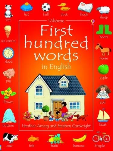 Foto First Hundred Words in English (Usborne First Hundred Words)