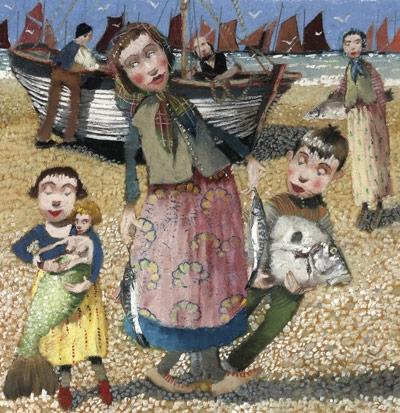 Foto Fishing Folk by Richard Adams