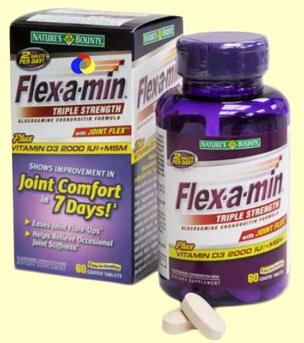 Foto Flex-a-min - Articulaciones - Nature Bounty - 60 comprimidos [699866278229]