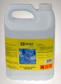 Foto FLOCULANTE LIQUIDO DRAKO BLUE 5 LT