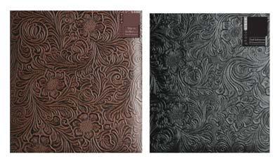 Foto Floral Embossed Peel-N-Stick Photo Album 10-Sheet 22cm X 32cm - Bl ...