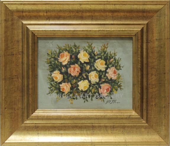Foto Flores | Pinturas de flores en óleo sobre tabla