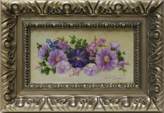 Foto Flores | Pinturas de flores en óleo sobre tabla