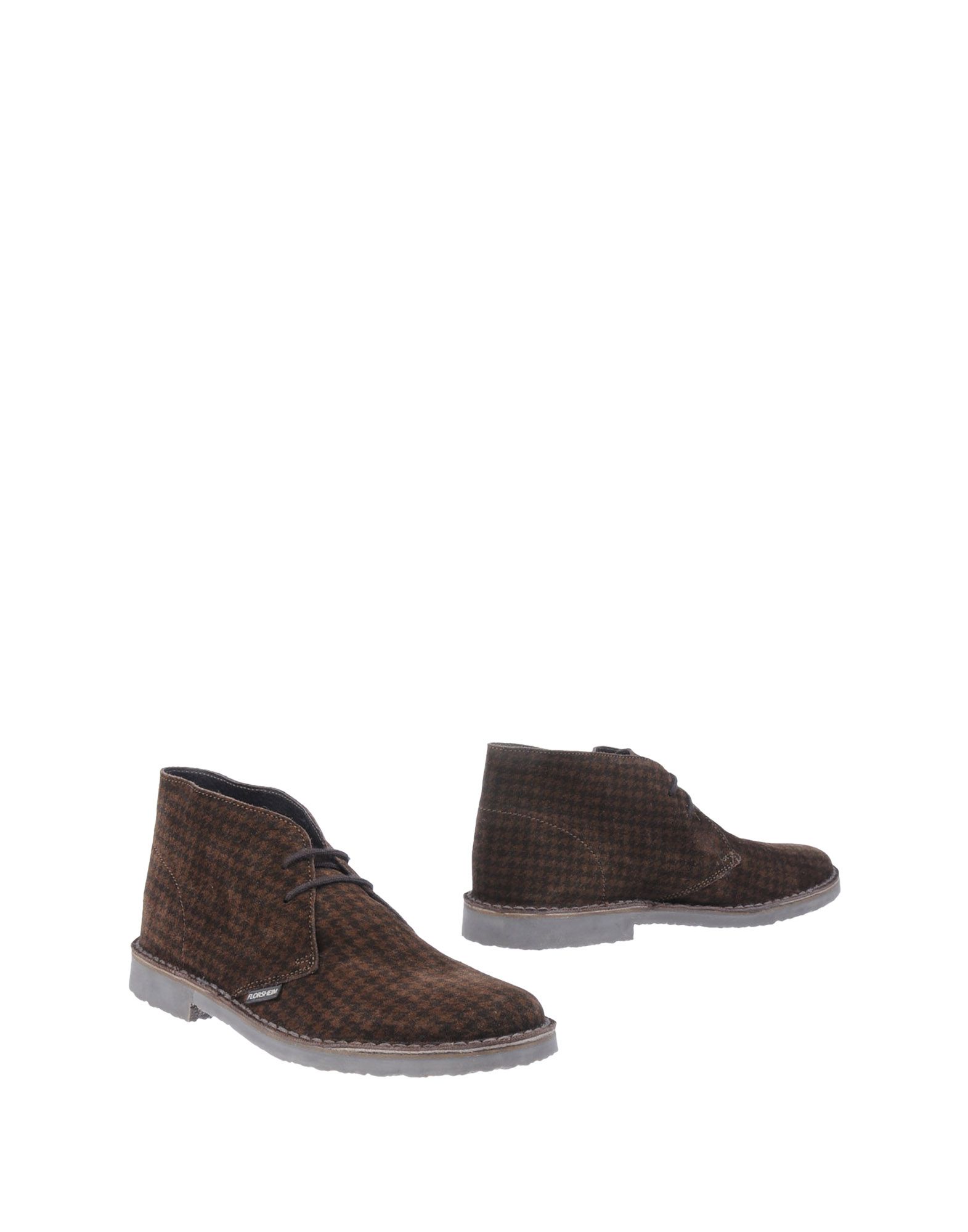 Foto Florsheim Botines Cordones Hombre Café