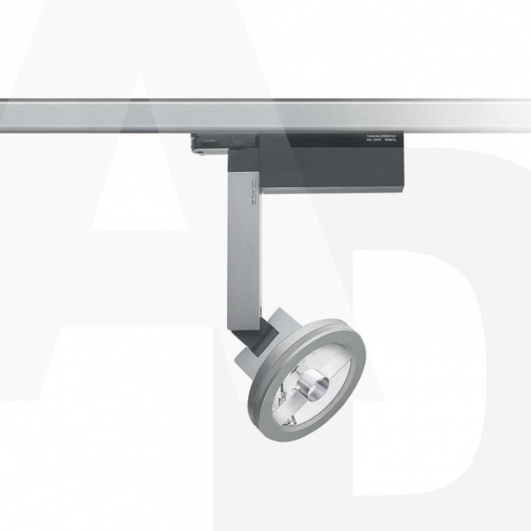 Foto Flos - Battery Spot lens - transparente/frame silver/elliptical light distribution