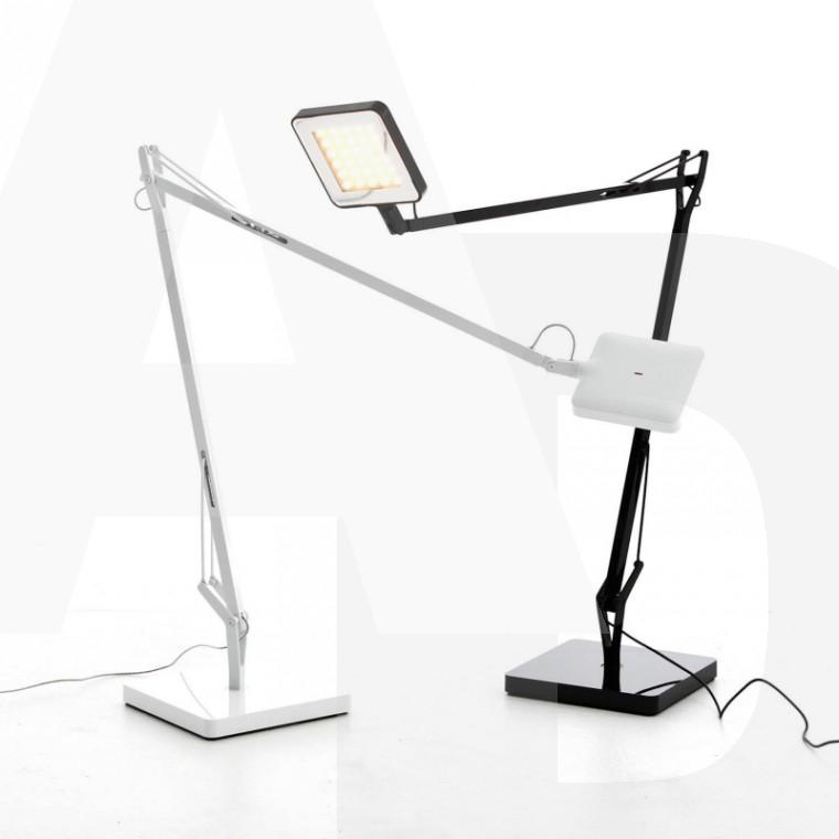Foto Flos - Kelvin LED - Lámpara de escritorio con pie - antracita/mate