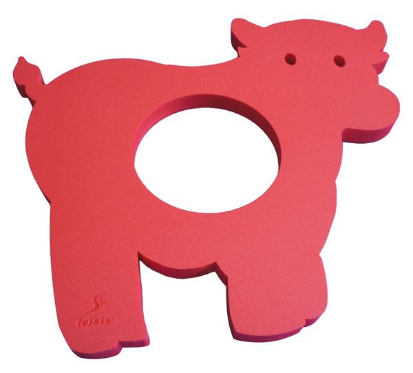 Foto Flotadores Leisis Cow Floating Mat Red